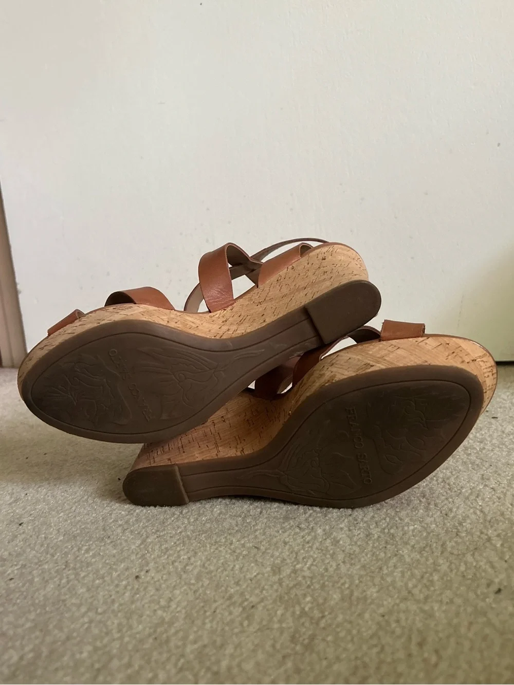 Franco Sarto Sandal platform wedges